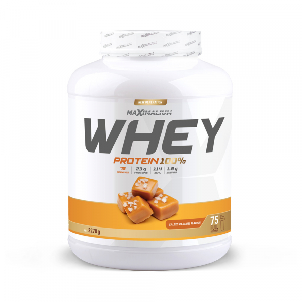  100 % Whey protein slana karamela 2270g (75 doza) 