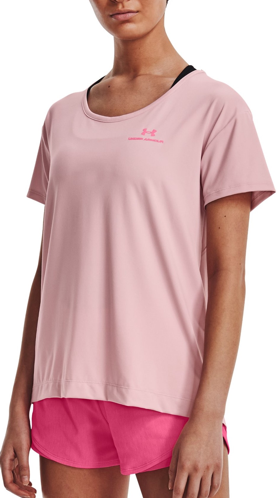 Majica Under Armour UA Rush Energy SS-PNK