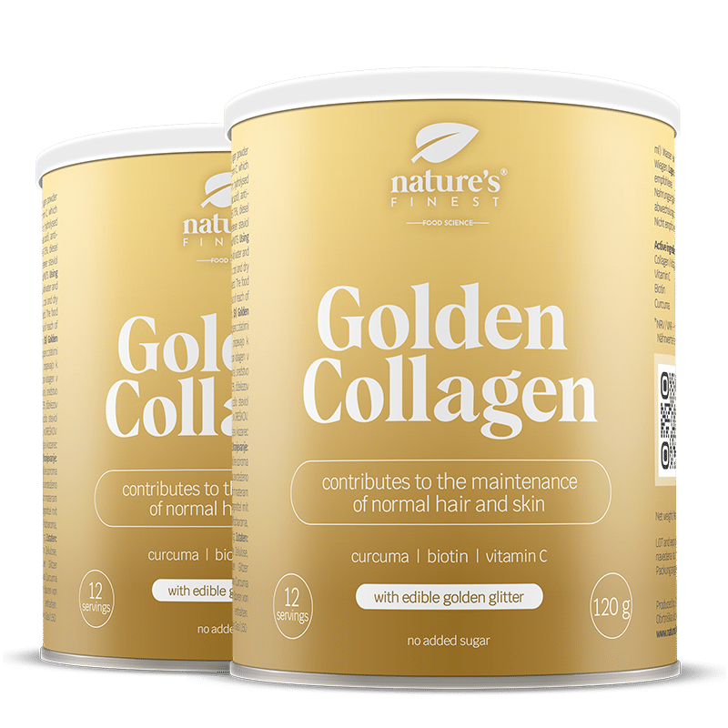 Nature's Finest Golden Collagen | kolagenski dodatak | hidrolizirani kolagen, vitamin C, biotin + kurkuma