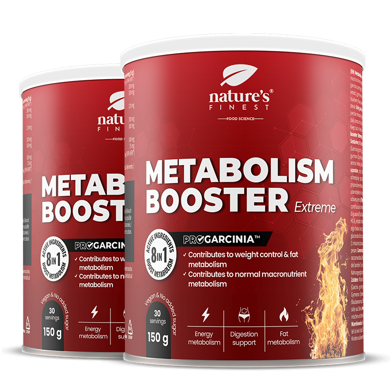 Nature’s Finest Metabolism Booster | dodatak za metabolizam i kontrolu apetita | garcinia HCA, gymnema, guarana + L‑karnitin