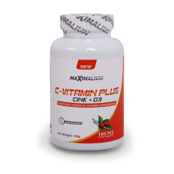  C vitamin 1000 mg +Cink 15 mg + D3 10 µg 100 tbl 