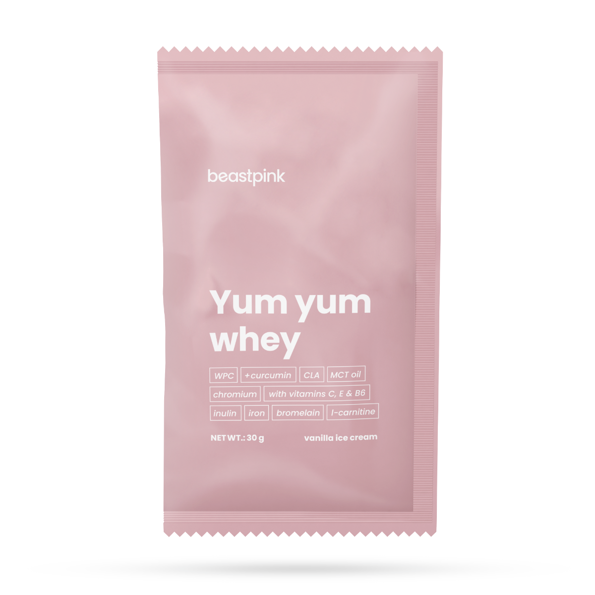 Yum Yum Whey Sample - BeastPink