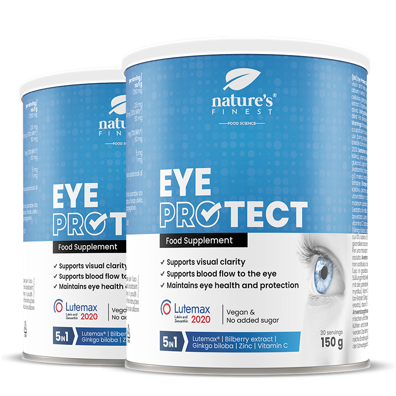 Nature's Finest Eye PROtect | dodatak za oči kod umora od ekrana i plave svjetlosti | Lutemax2020, lutein, zeaksantin, borovnica + cink