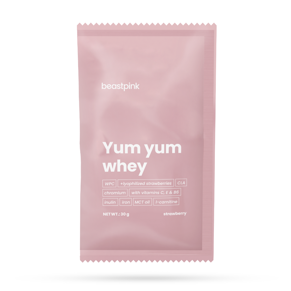 Yum Yum Whey Sample - BeastPink