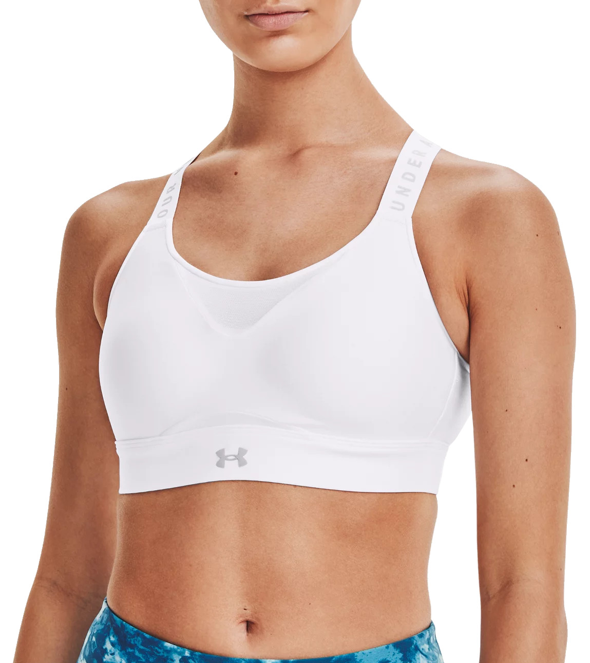Sportski grudnjak Under Armour UA Infinity High Bra-WHT