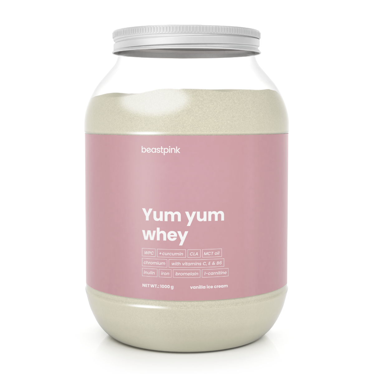 Protein Yum Yum Whey 1000 g - BeastPink