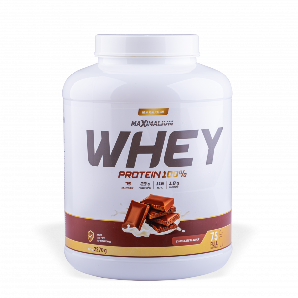  100 % Whey protein čokolada 2270g (75 doza) 