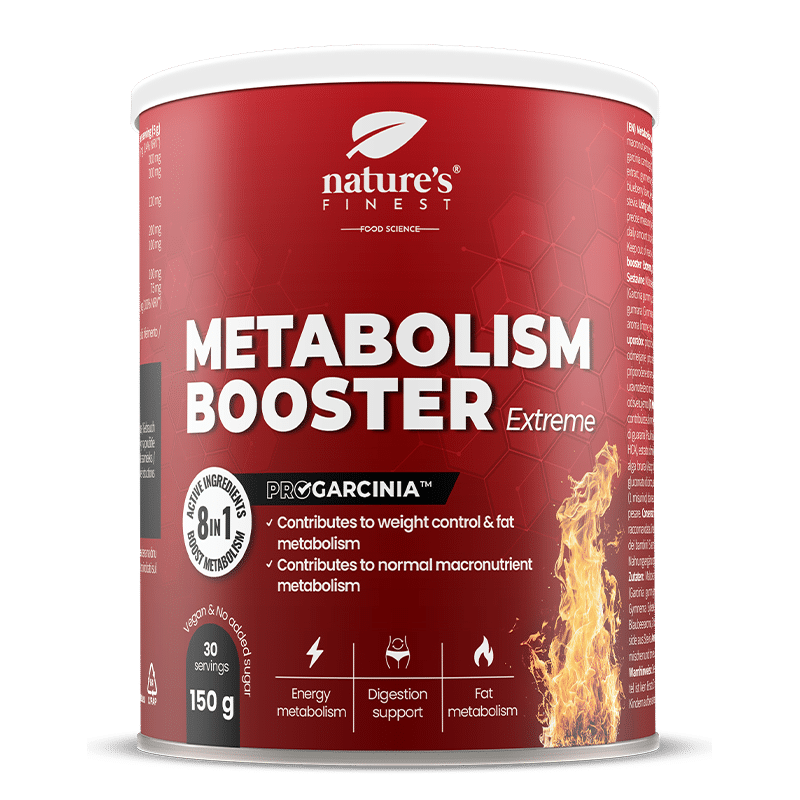 Nature’s Finest Metabolism Booster | dodatak za metabolizam i kontrolu apetita | garcinia HCA, gymnema, guarana + L‑karnitin