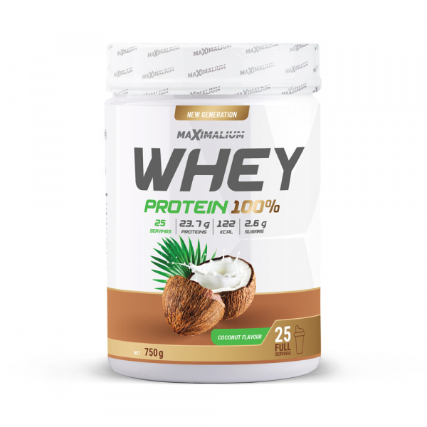  100 % Whey protein kokos 750g (25 doza) 