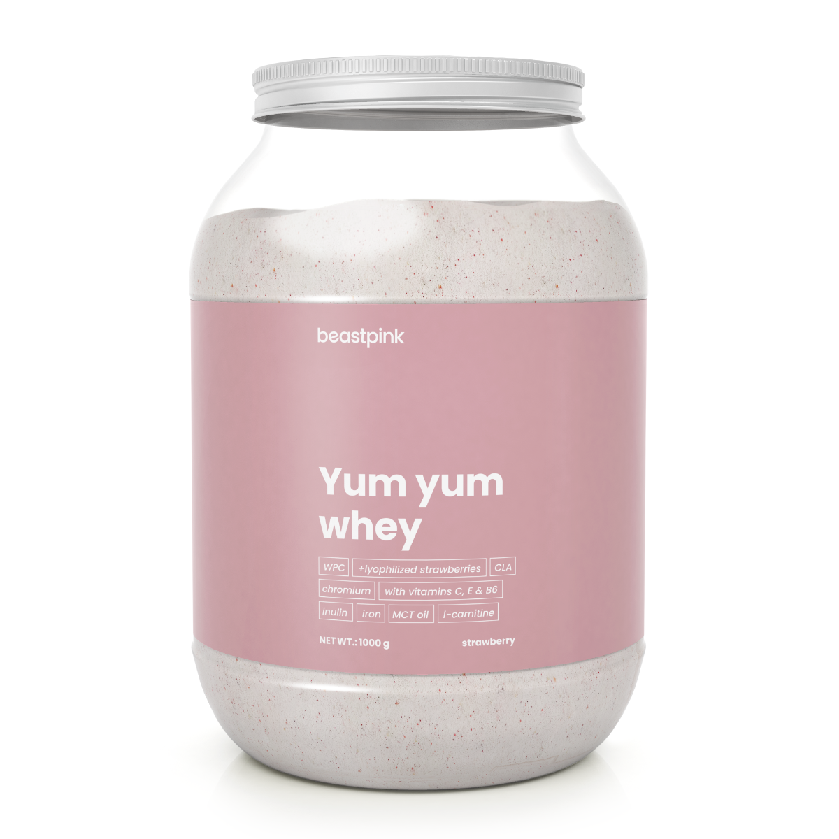 Protein Yum Yum Whey 1000 g - BeastPink