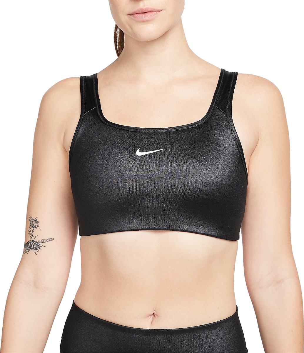 Sportski grudnjak Nike  Dri-FIT Swoosh Women s Medium-Support 1-Piece Pad Shine Sports Bra