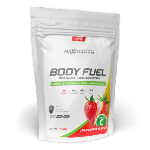  Body fuel dekstroza 1000g jagoda