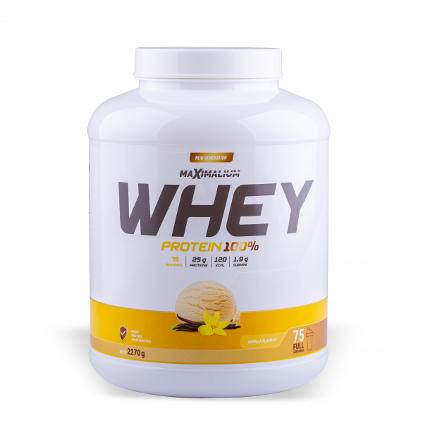  100 % Whey protein vanilija 2270g (75 doza) 