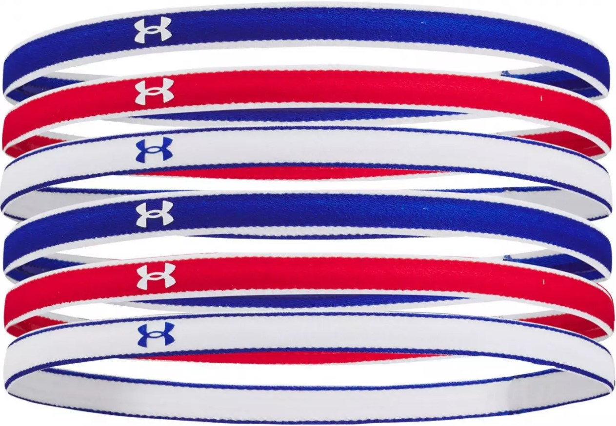 Traka za glavu Under Armour UA Mini Headbands (6pk)-BLU