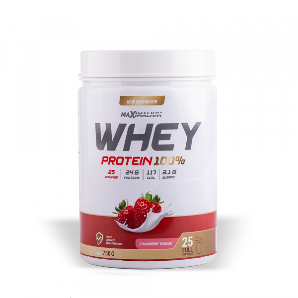  100 % Whey protein jagoda-jogurt 750g (25 doza) 