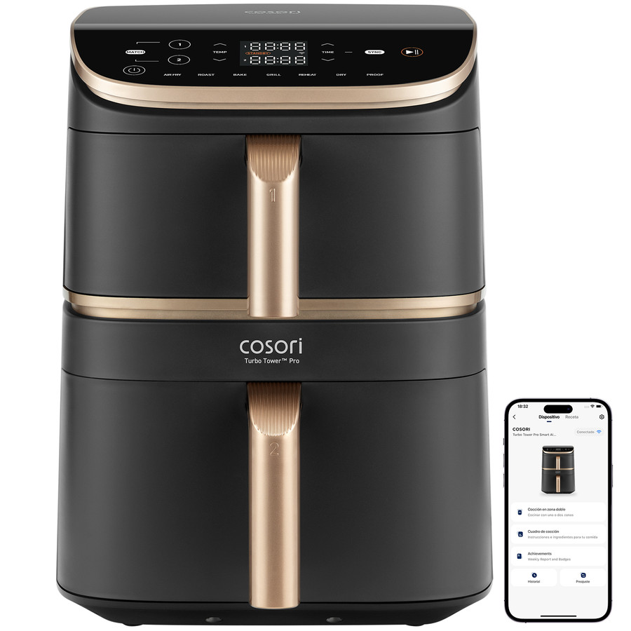 COSORI Turbo Tower™ Pro, friteza na vrući zrak od 10,8 l