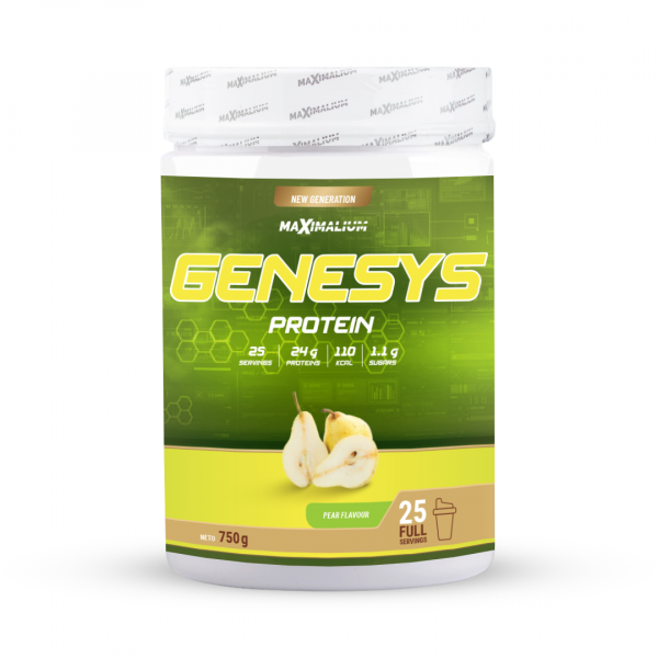  Genesys Protein Blend 750g (25 doze) Kruška