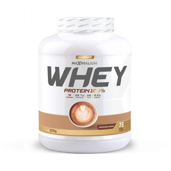 100 % Whey protein kapučino (cappuccino) 2270g (75 doza) 