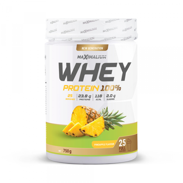  100 % Whey protein ananas 750g (25 doza) 