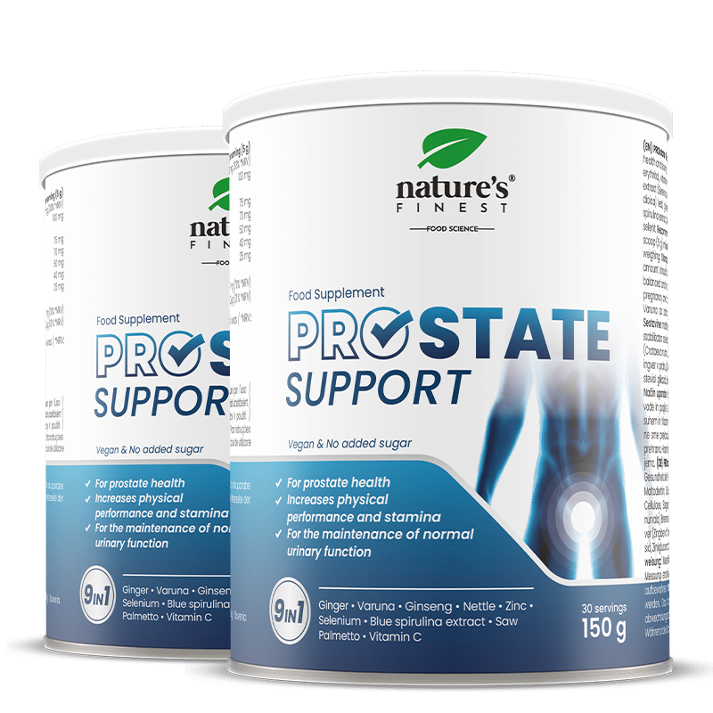 Nature’s Finest Prostate Support | dodatak za muškarce za zdravu prostatu i mokraćne puteve | saw palmetto, ginseng, kopriva + vit. C za vitalnost