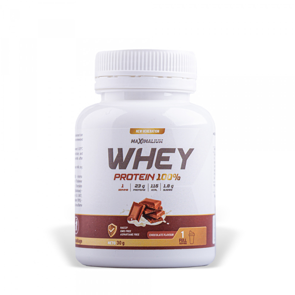  100 % Whey protein čokolada 30g (1 porcija) 