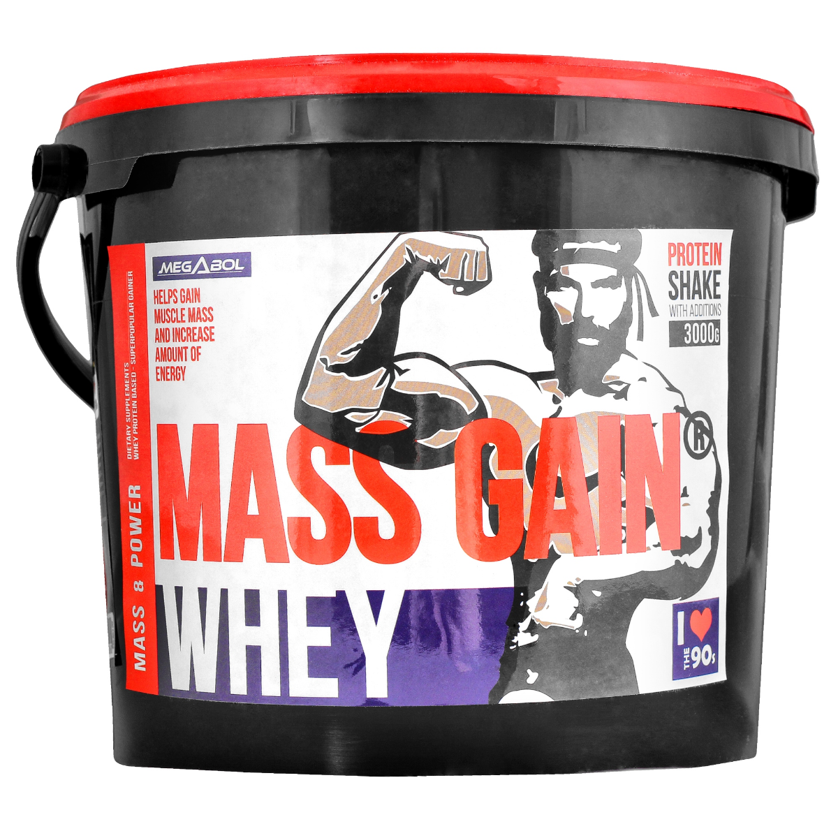 Gainer Whey Mass Gain 3000 g - Megabol